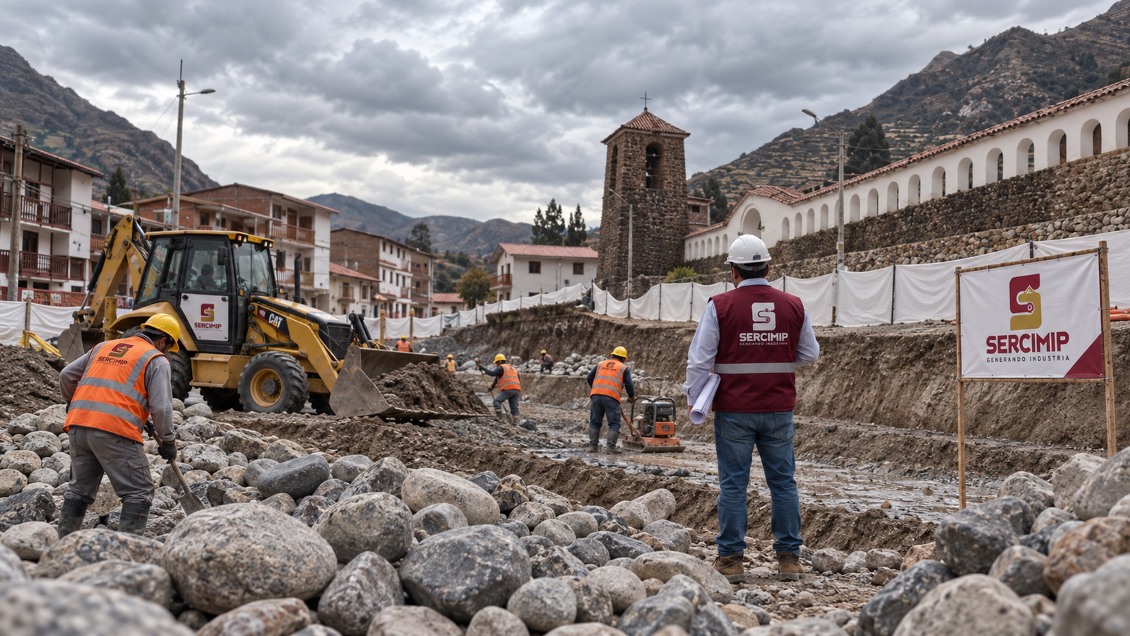 Proyecto de obras civiles de SERCIMIP