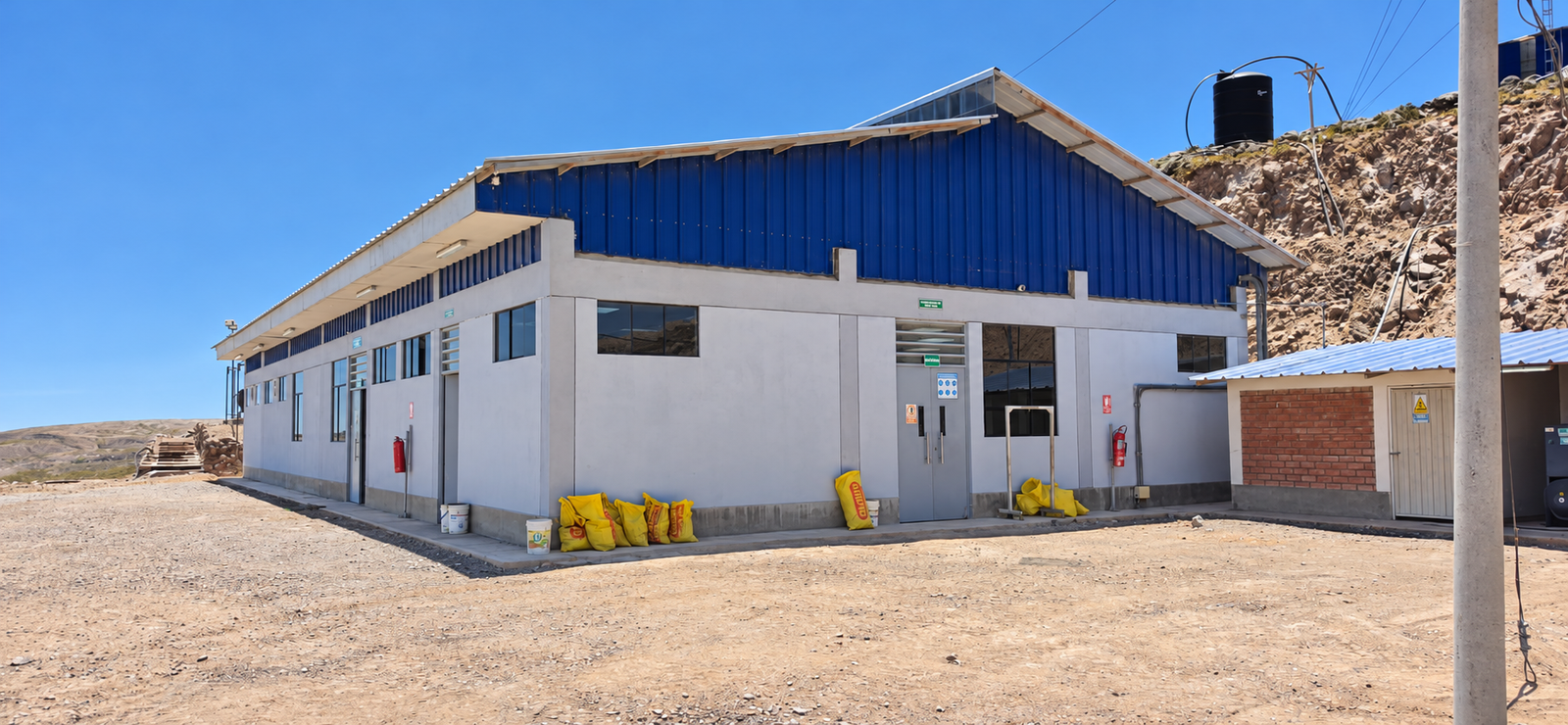 Laboratorio químico-metalúrgico de la Asociación de Mineros Pepas de Oro